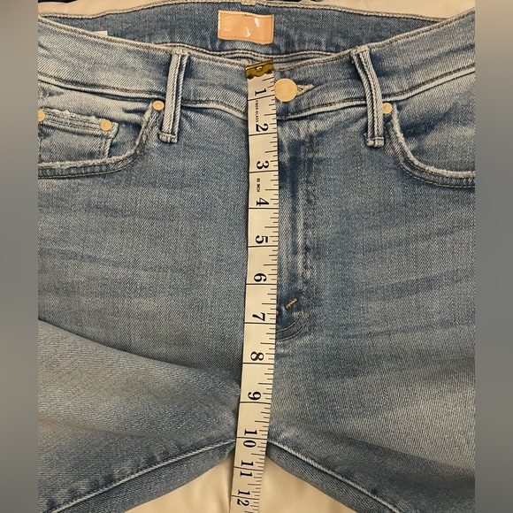 NWT MOTHER jeans Insider Crop Step Frey Limited Edition Wash Size 27 - Picture 9 of 16